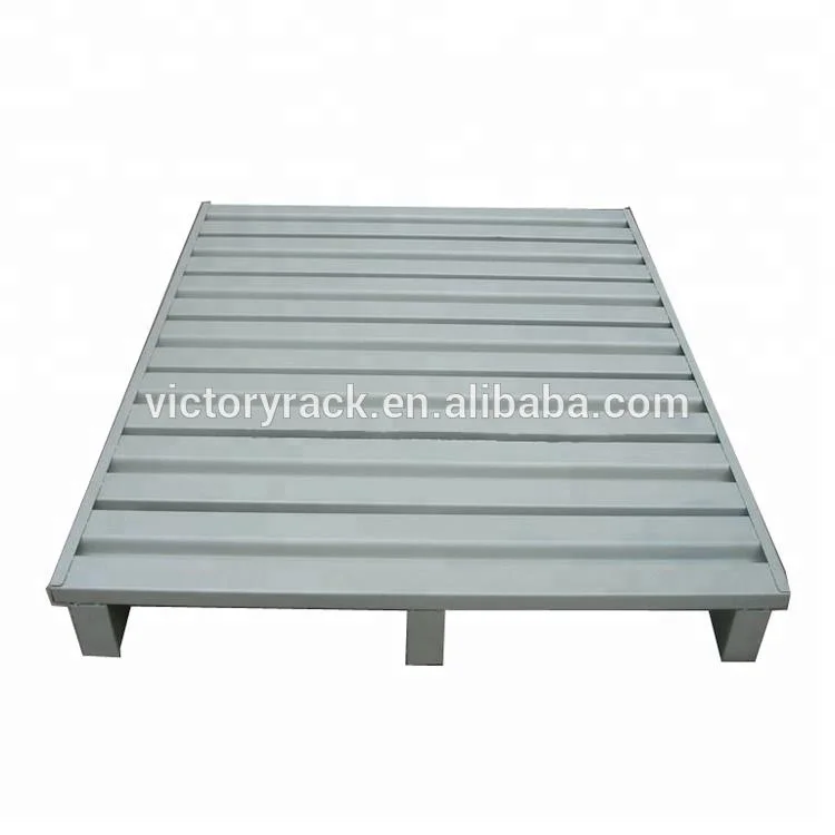 CE / ISO Certified Q235B Cold Roll Steel Heavy Duty Stacking Steel Pallet
