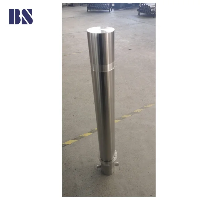 Manual Bollard Stainless Steel Bollard Fixed for Access Control and Roadway Safety