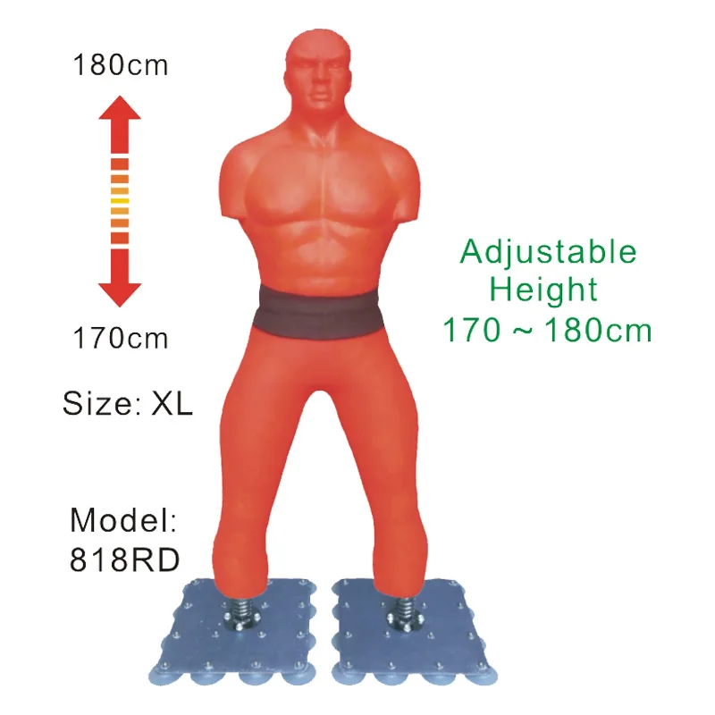 Professional Standing Up Punch Sandbag Taekwondo Standing Kicking Bag tumbler boxing targets