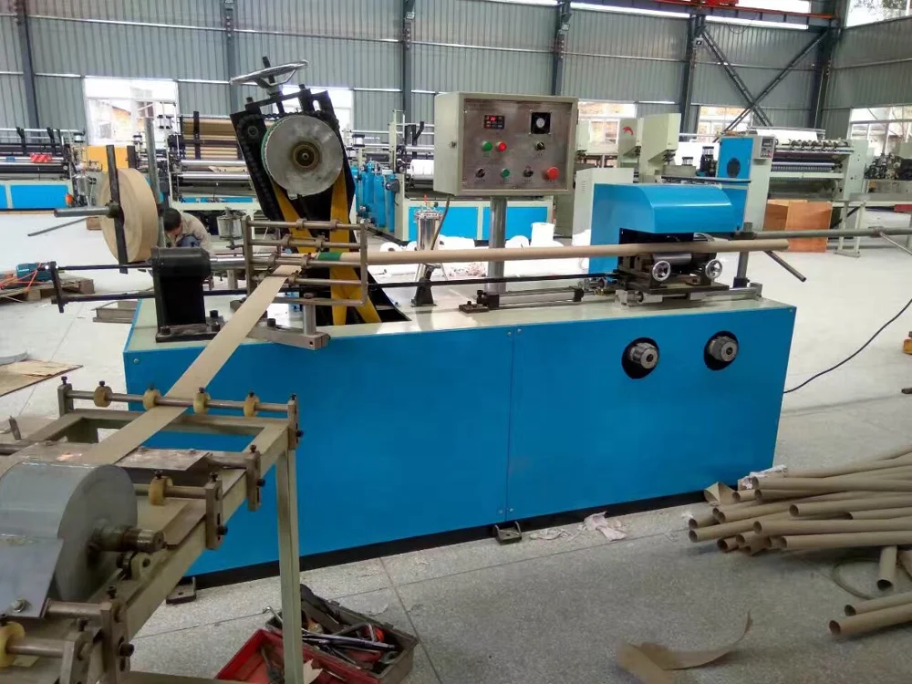 Pyrotechnic fireworks paper tube core making winding rolling machine