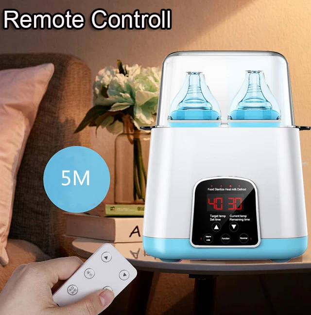 Remote Control Multi Functional BPA Free Electric Baby Bottle Sterilizer