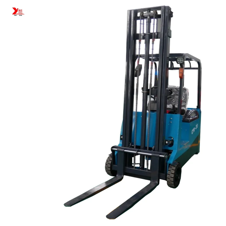 Yancha brand DC motor electric forklift with 4 meter lift height