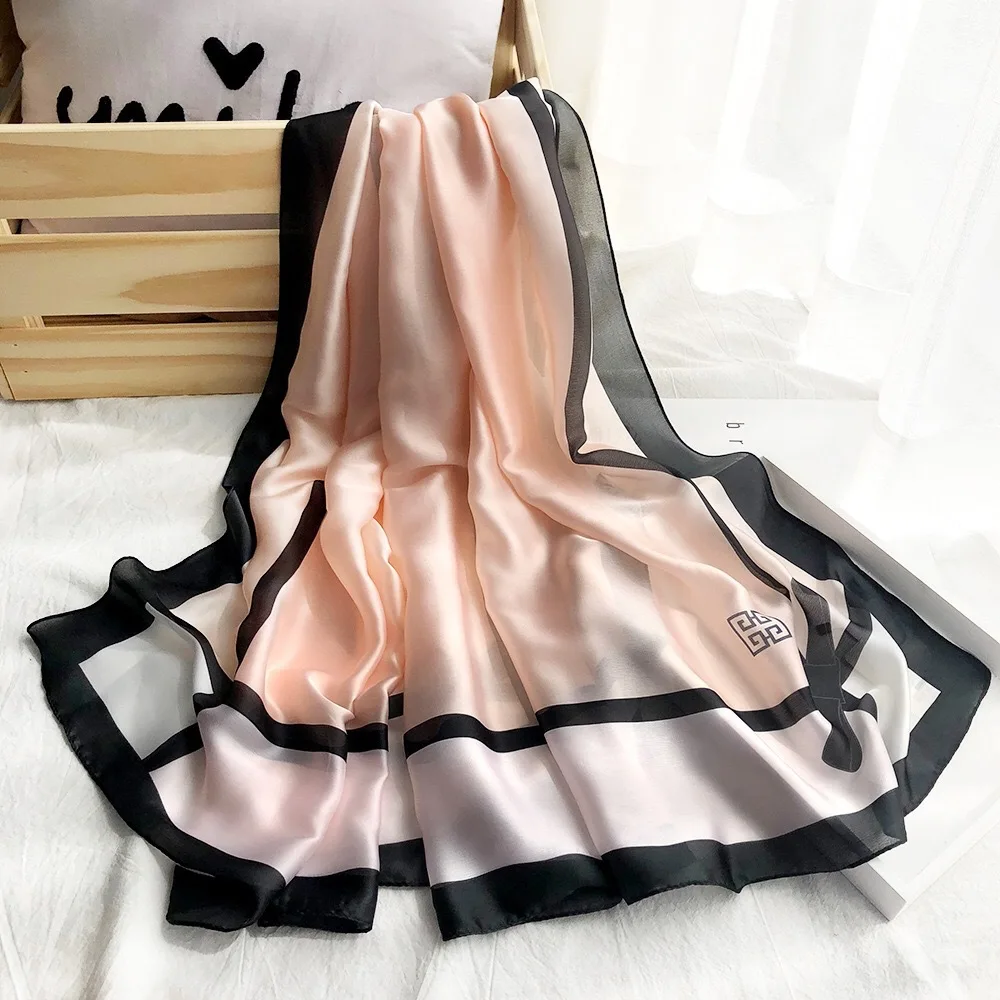 
Rulan classical stain chiffon polyester women hijab plain scarves women 2020 