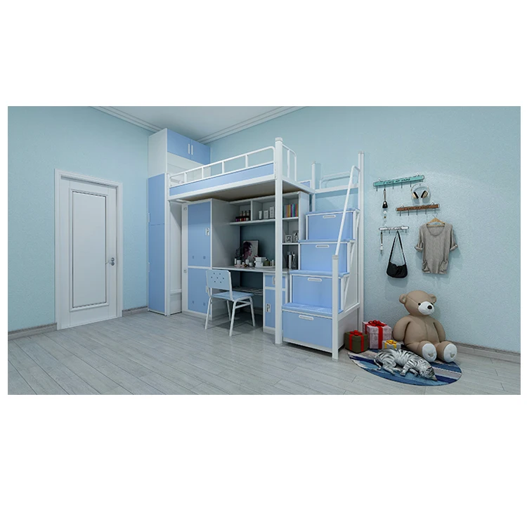 Cheap bedroom furniture set Kids bunk beds