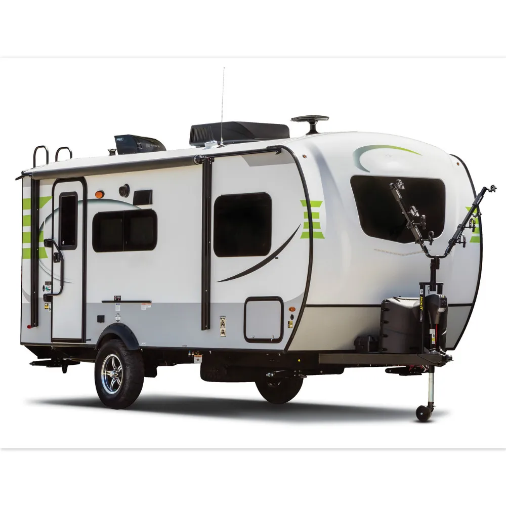 Recreational Traction Rv/motorhome/caravan Travel Trailer Taravel Trailer with Awning Manufacturer EC-MC-07AM 235/75R15 Kinlife