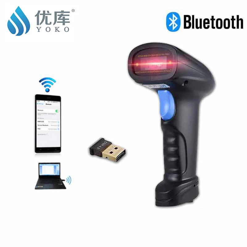 Агрессивный 1D bluetooth сканер штрих-кода YK-BW3 15 м связь расстояние