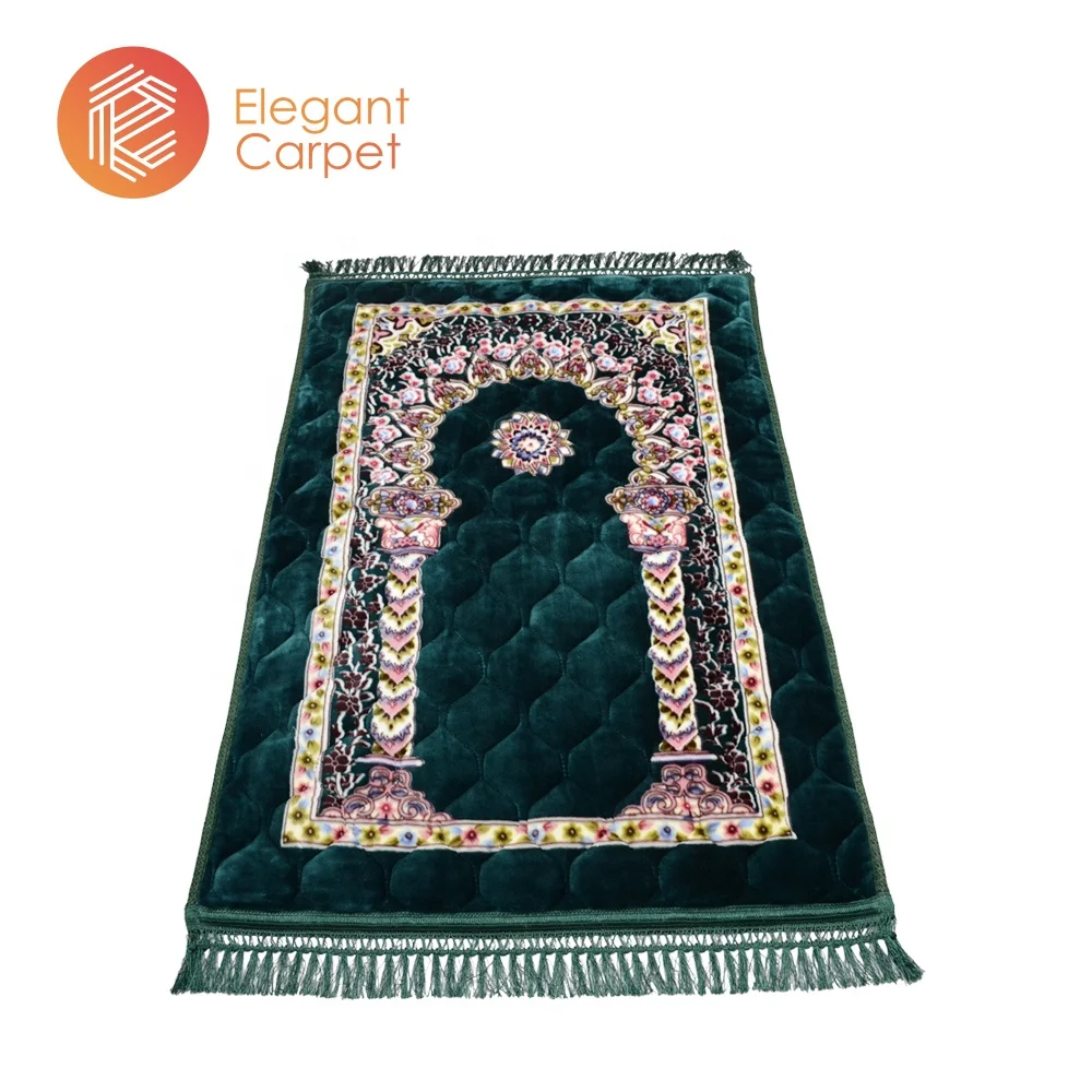sejadah mini custom printed floor muslim prayer mat