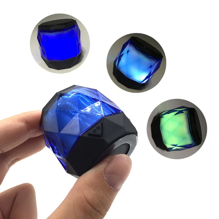 Portable BT Finger Style Diamond Mini Wireless Bluetooth Speaker