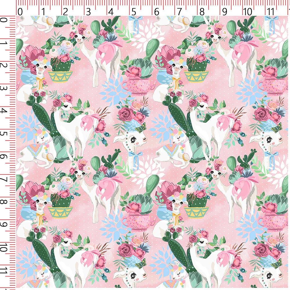 
2019 new animal digital printed soft cotton jersey knit fabric accept custom 