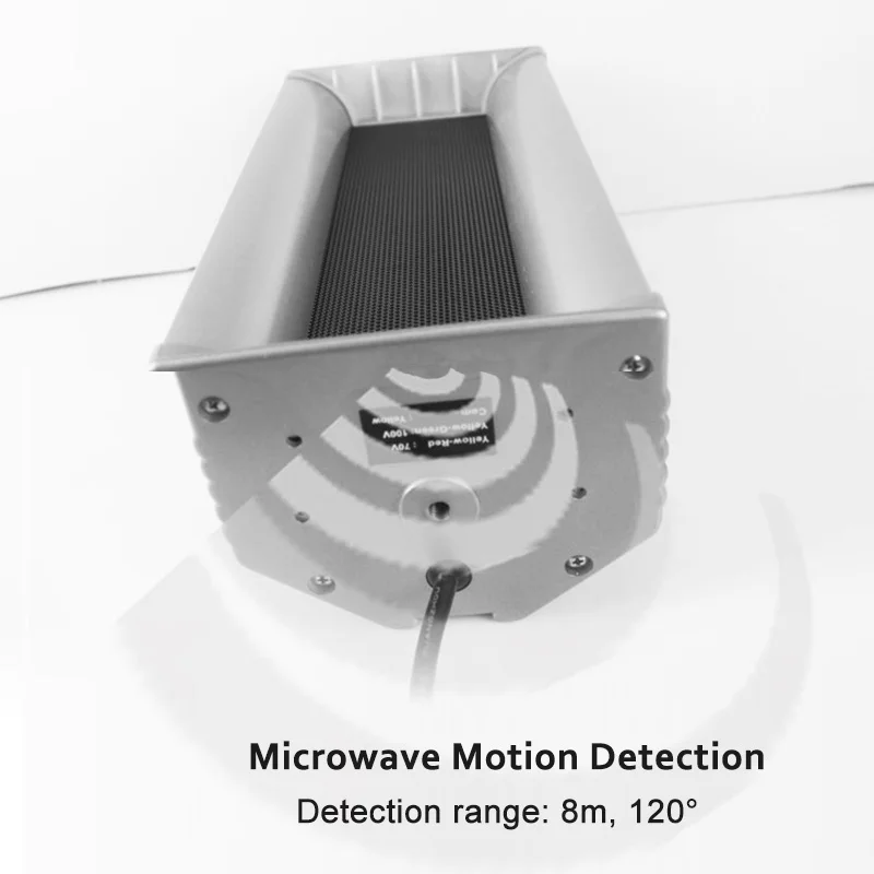 Wall Mount Outdoor Waterproof Motion Sensor Loudspeaker with Audio Recordable solar alarm siren industrial solar security alarm