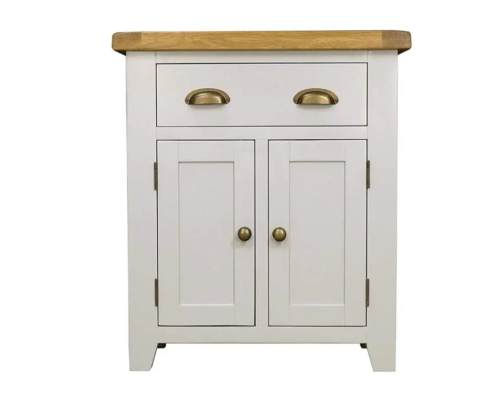 Серый современный мини-шкаф с окрашенным дубовым ласточкиным хвостом для кухни, гостиной, хранения