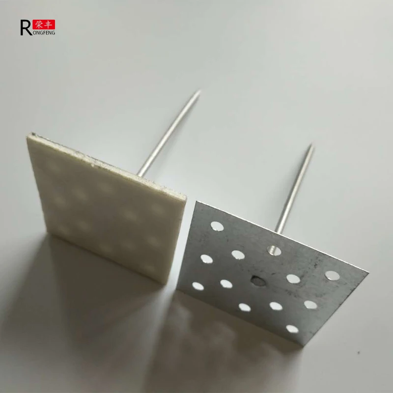 Well Being Perforated Base Plate Insulation Nail Pin Other Heat Insulation Materials Galvanized Iron, Stainless Steel RF-ISP1020