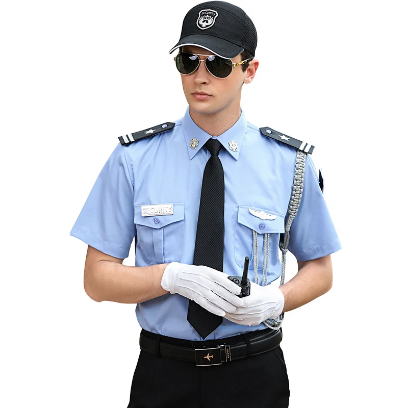 New Design Black Security Guard workwear Uniforms