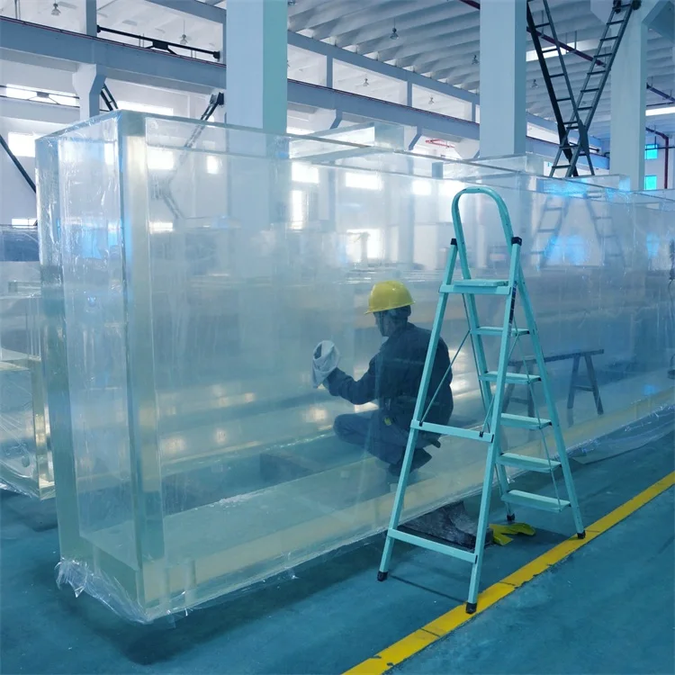 New style big acrylic water fish tank water aquarium tank