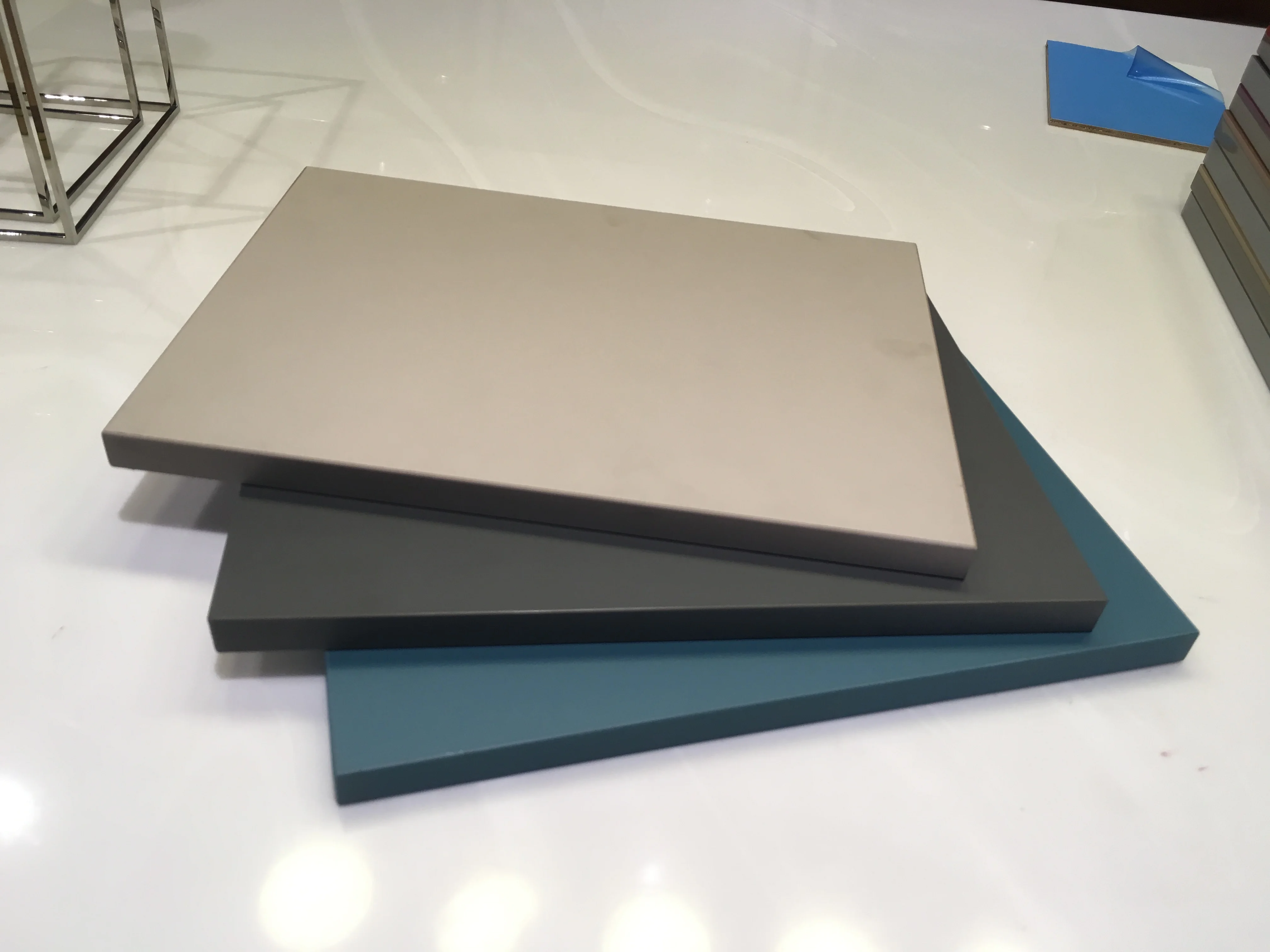 
pet film laminated melamine board matte finish plywood 