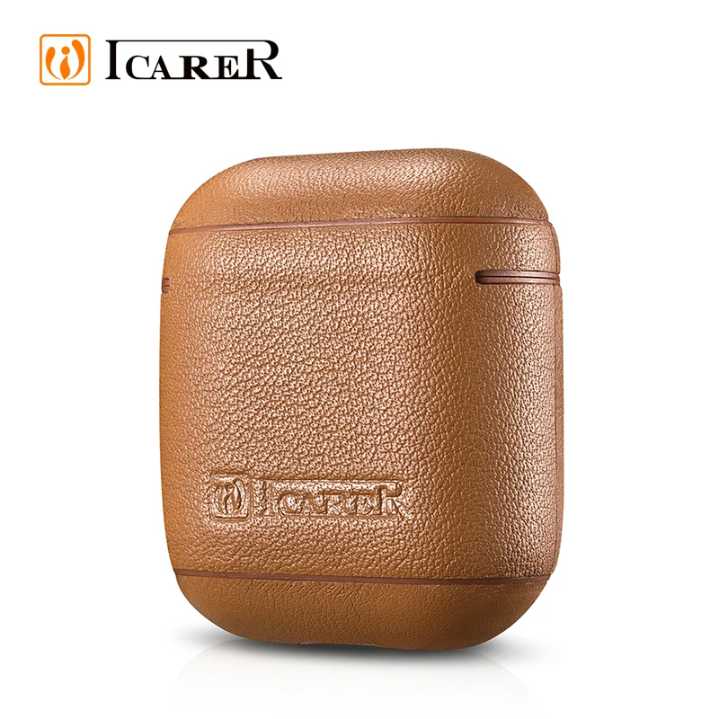Best продажи наппа пояса из натуральной кожи беспроводной наушники защитный чехол для Airpod iPhone наушники