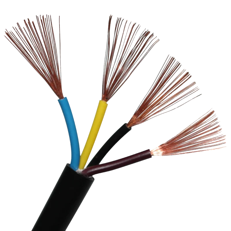 2x2.5 blue,brown Wire Colours stranded copper electrical rvv cable