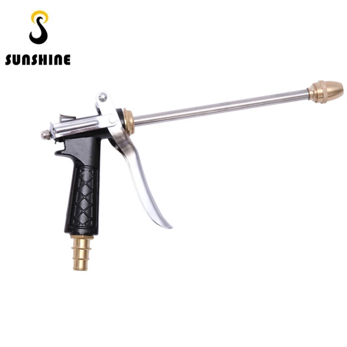 Wholesale price  High Pressure Pure Copper Hose Nozzle Sprayer for Car Washing Garden Gun