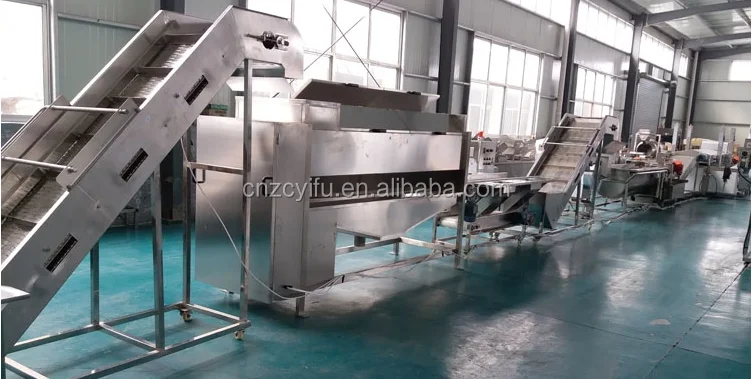 
Potato Chips Processing line, frozen french fries processing line factory low price 