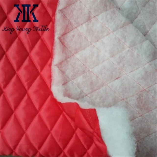 cotton filling quilted fabrics wholesale / padding quilting fabric for garment /  padding fabric for quilt