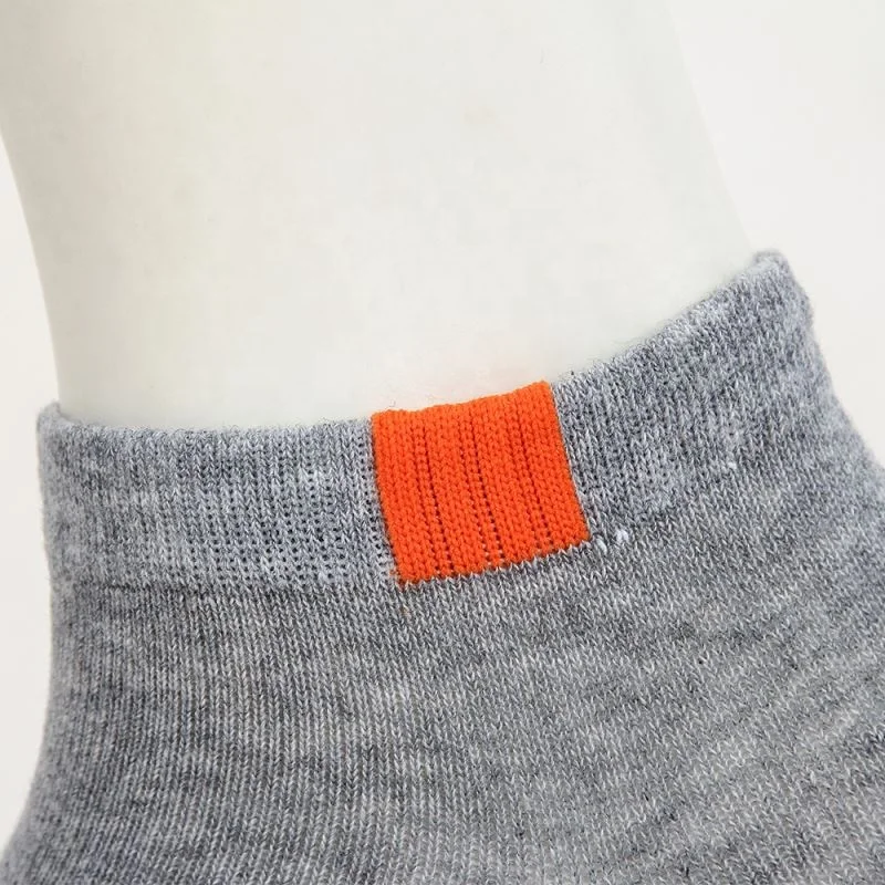 High Quality Men Soild Color Sport Outdoor Quick Dry Polyester Cotton ankle Socks