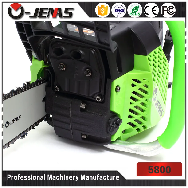 high quality Guangzhou OJENAS excellent quality hot sale 5800 gas chainsaw