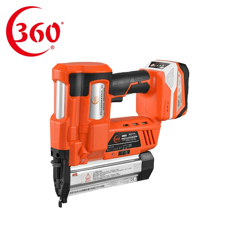 High Quality 8601 20v Air-strike 18 Cordless Nailer Gun Lithium-ion Battery Power