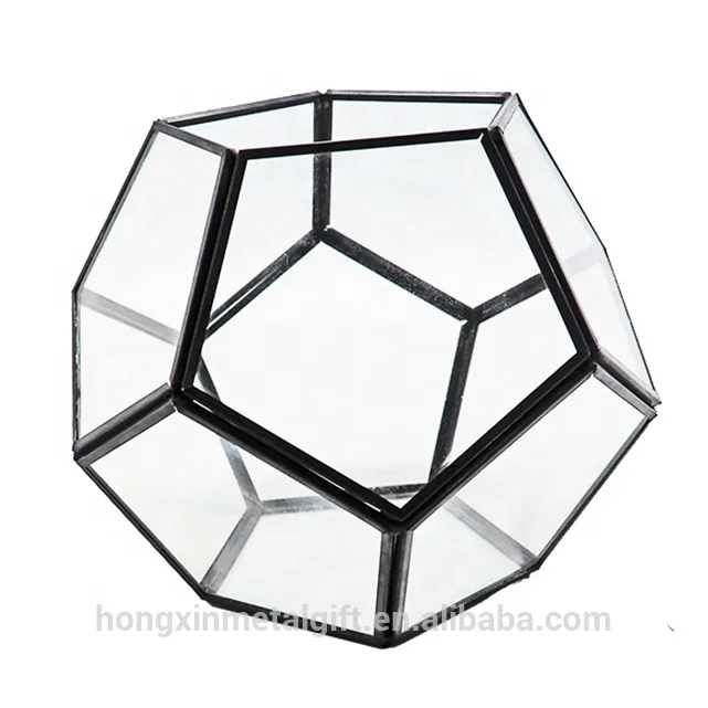 Круглый комнатный подвесной медный геометрический стеклянный террариум для растений оптом внутренний Террариум для дома и свадебного декора