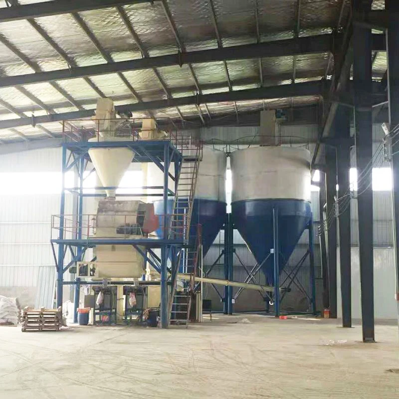 Dry-mixed Mortar Mixing Equipment Dry Mix Cement Sand Plant Tile Adhesive Mortar Production Equipment
