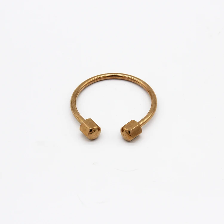 
25 pieces/lot Brass Screw Lock Keychain Horseshoe Key Chain Keyring Keyholder 