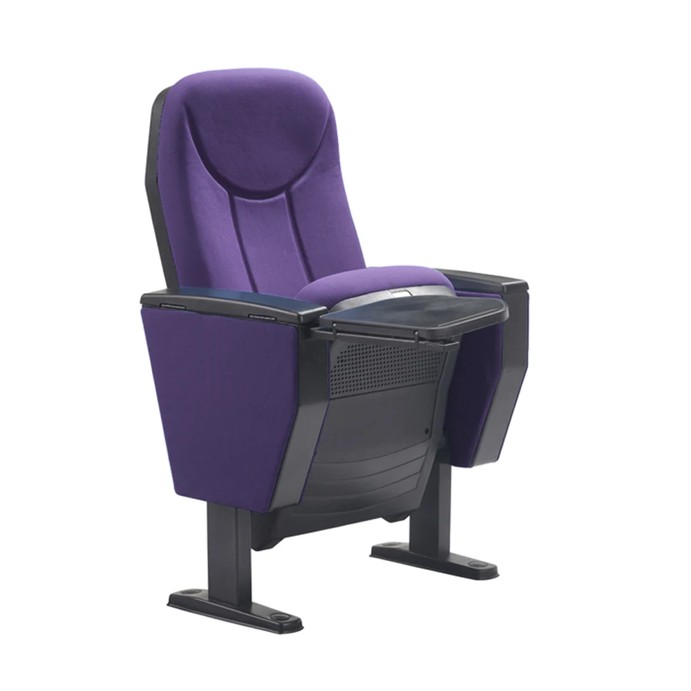 Hot sale movable auditorium tables and seating used theater chair