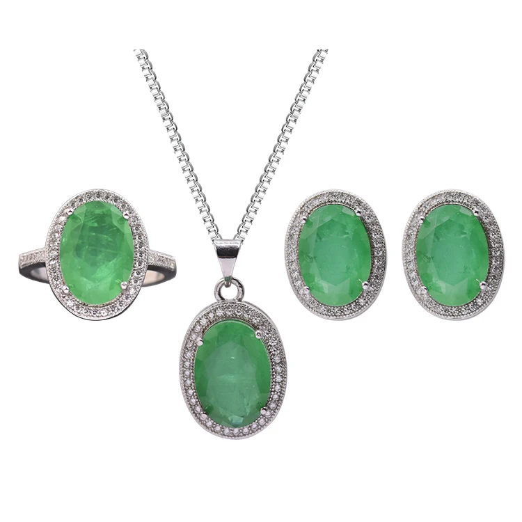 Indian Jewelry of 18k Gold Plated Natural Gemstone Jewelry Women Cuff Earring Brincos Imported Synthetic Ruby From China