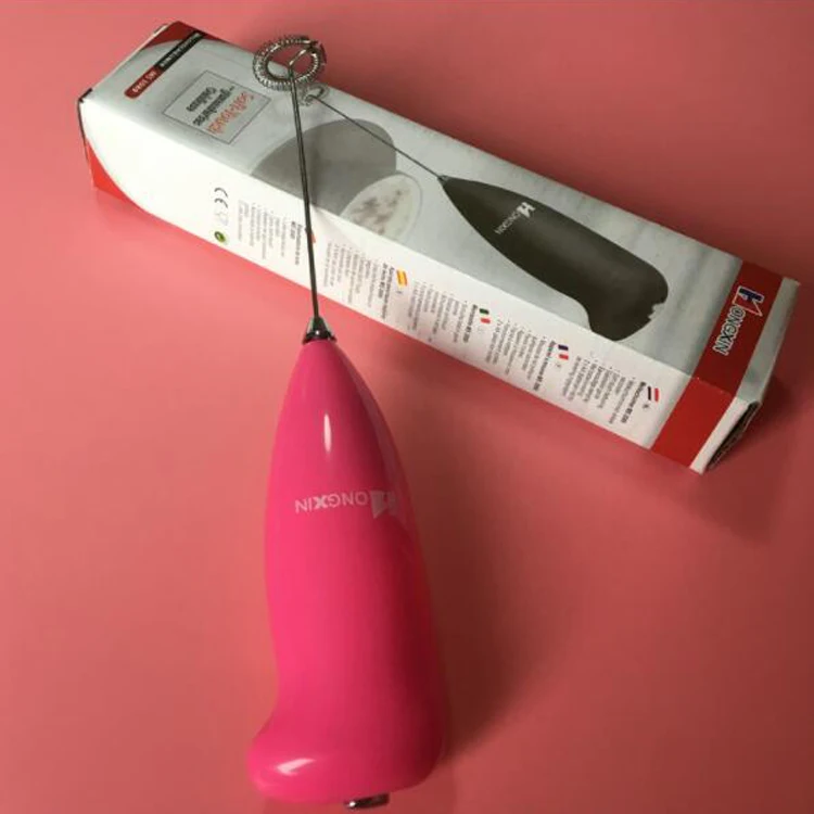 Cheap Wholesale Stainless Steel Battery Operated Electric Coffee Mixer Hand Milk Frother Blender