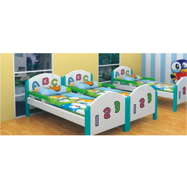 Мебель для детского сада, детская деревянная кровать