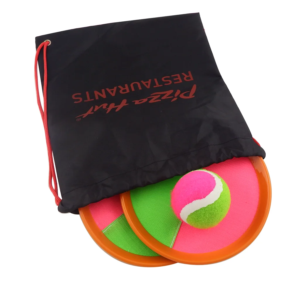 Toss And Catch Sports Game Set For Kids With Ball & Self-Stick Grip Stick Catch Ball