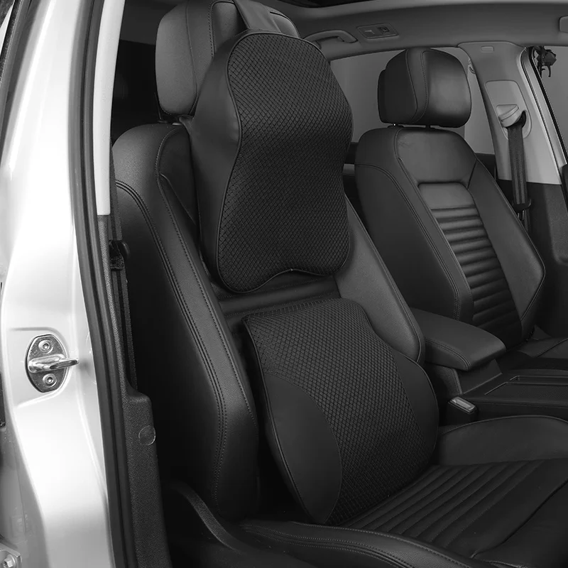 Новый дизайн Регулируемый мягкий Автомобильный подголовник для сна взрослых спинки сиденья и подушка шеи путешествий