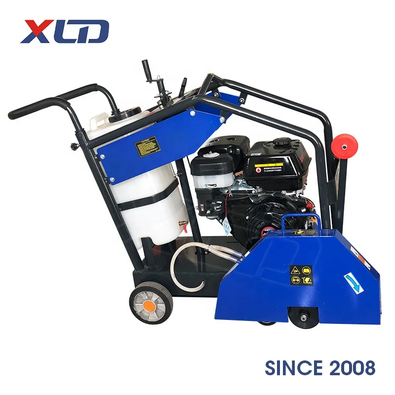 XLD500C saw cutting concrete slab/road cutter