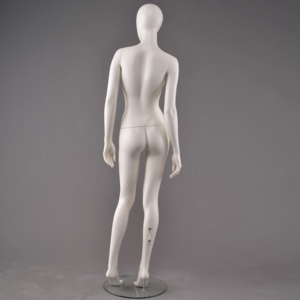 white color plastic mannequin lingerie mannequin