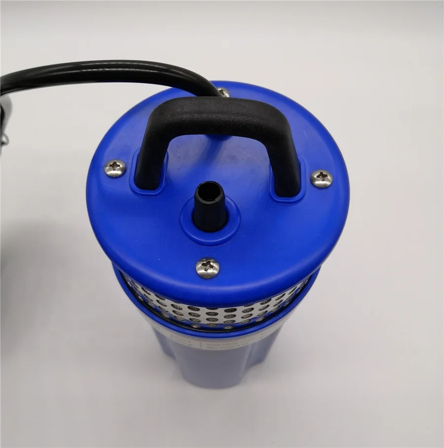 
12V 90GPH Maximum Depth 50M Deep Well Solar Submersible Water Pump 