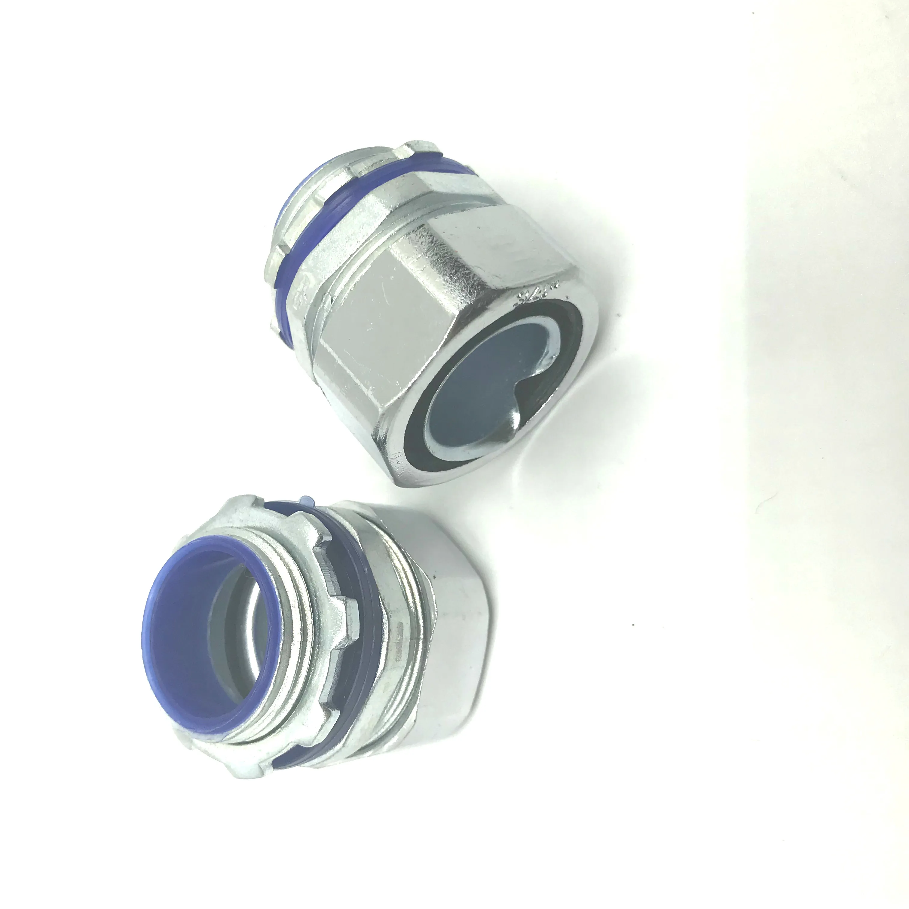 liquid tight flexible conduit tube fitting zinc straight duct connector
