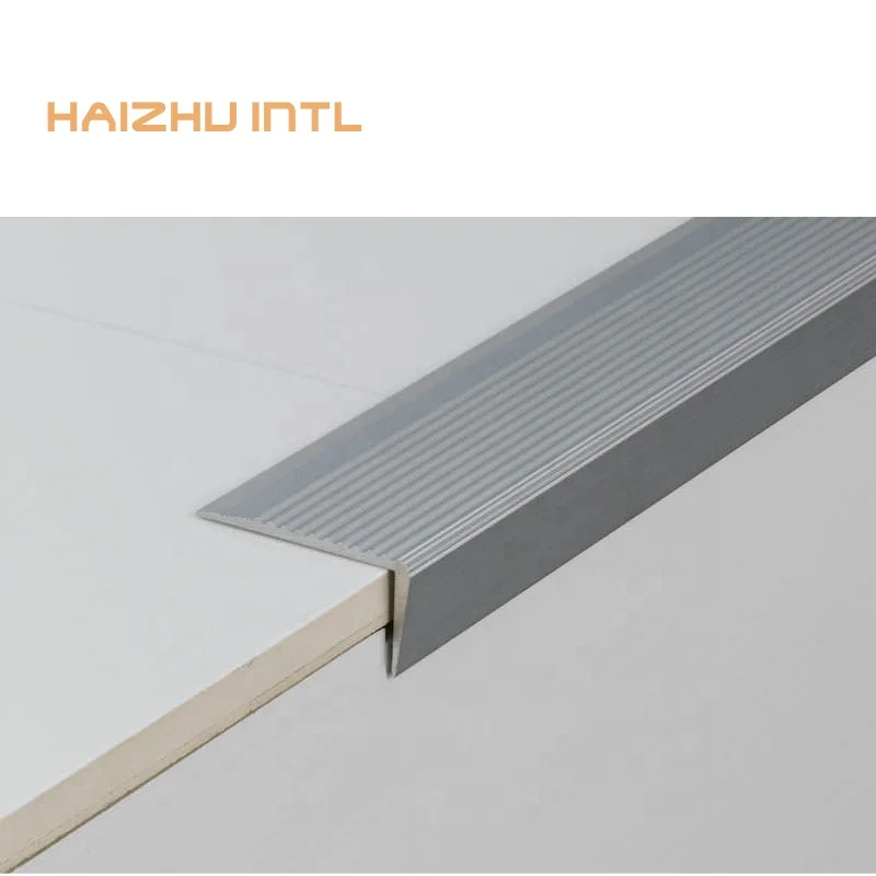 Модные Цветные противоскользящие алюминиевые лестничные протекторы по индивидуальному заказу