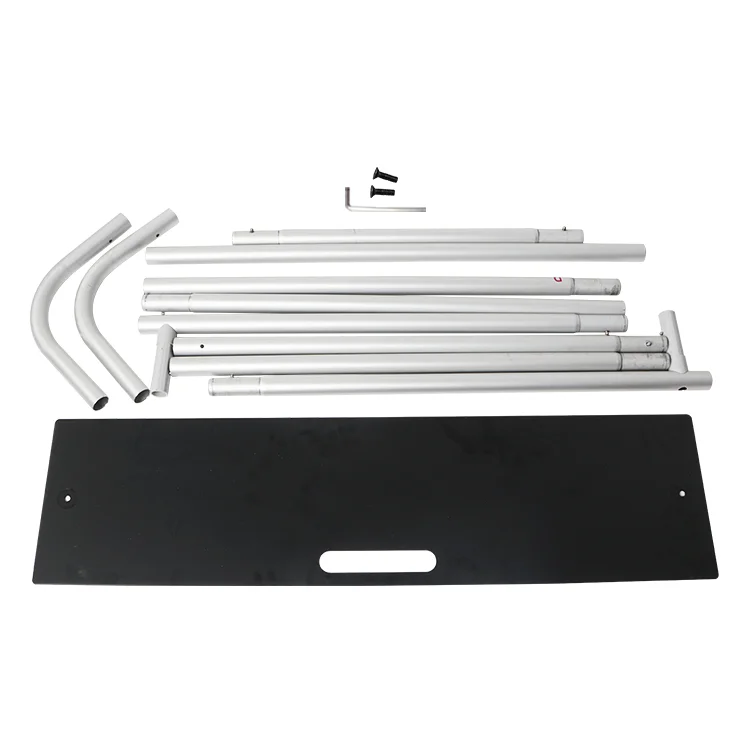 Custom printing exhibition aluminum tension fabric ez tube frame display banner stand