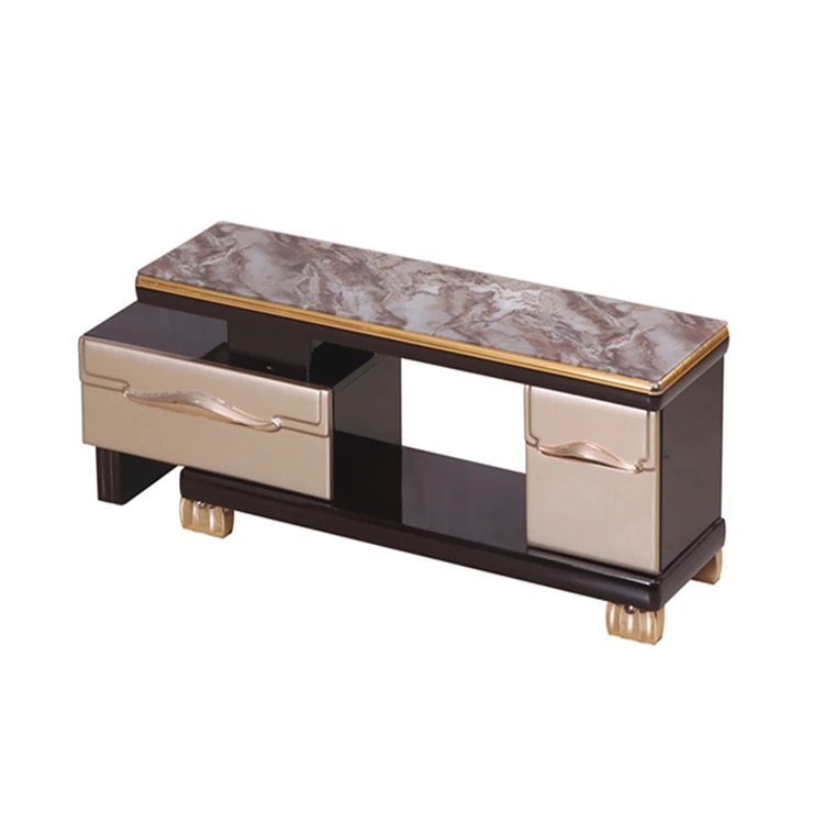 Недорогой итальянский дизайн простой современный телевизор стоит высокий стенд с ящиками