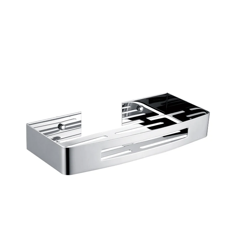 
Single tier stainless steel 304 organizer rack bathroom shelf 