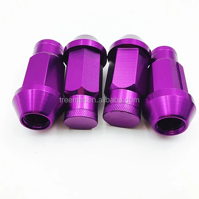 Красный JDM SPEC R-STYLE близкий конец расширенные колесные гайки + замок и ключ для MITSUBISHI