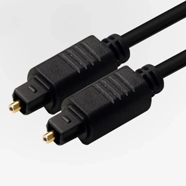 factory custom logo sample free OEM PVC Optical fiber audio cable high definition cable