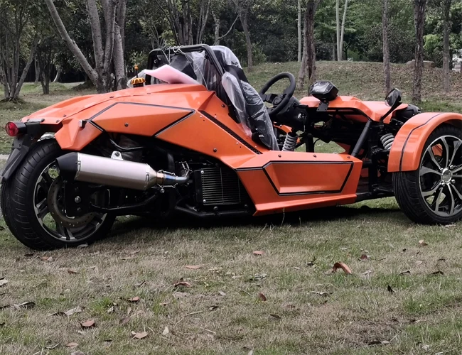 Adult 350cc reverse ztr tricycle convertible petrol