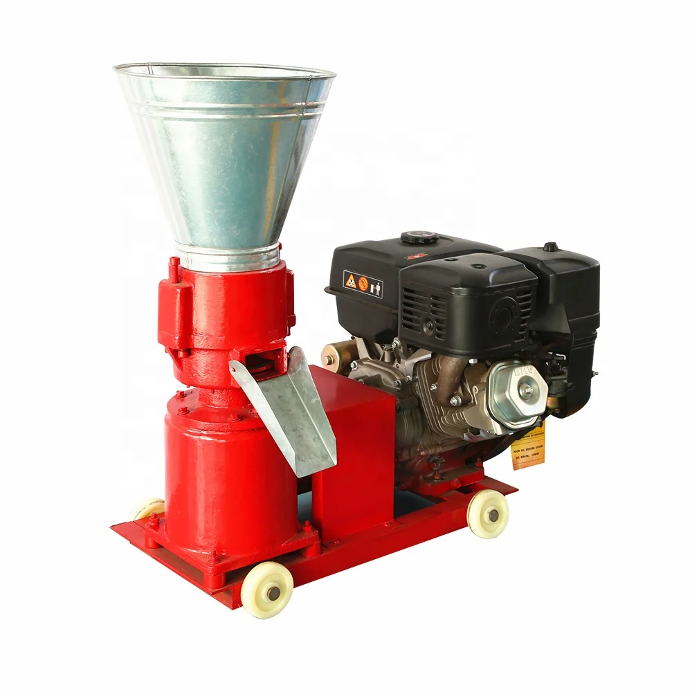 CE Certificate Gasoline engine Ring Die Biomass Sawdust Pellet Mill Machine