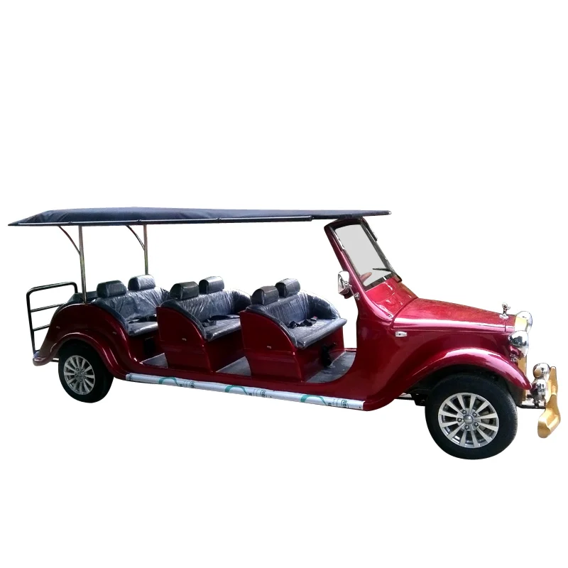 
Роскошный классический топливный классический автомобиль на 12 мест, сценическое место, туристический бензиновый туристический автомобиль на продажу 