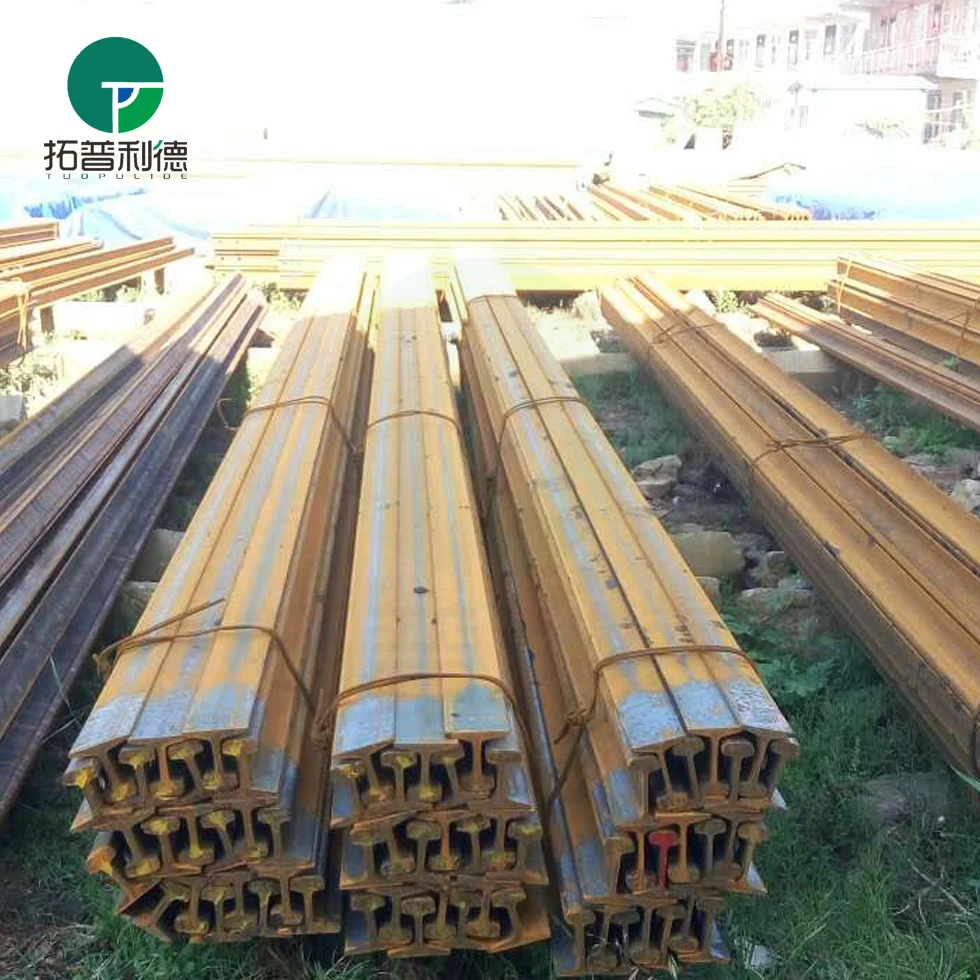 U71Mn тяжелых железнодорожные стальные рельсы поставщика